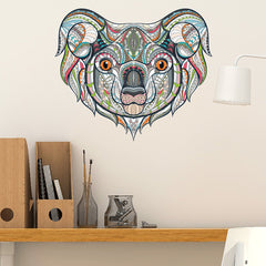 Colorful Animal Pattern DIY Puzzle Cartoon Koala Wall Stickers Living Room Stickers Colorful Animal Pattern DIY Puzzle Cartoon Koala Wall Stickers Living Room Stickers