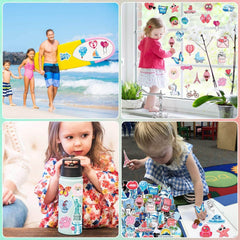 100 PCS Colorful  Mixed Stickers