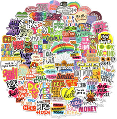 100 PCS Inspirational Words Stickers