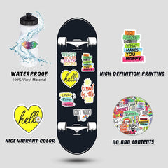 100 PCS Inspirational Words Stickers