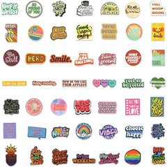 100 PCS Inspirational Words Stickers