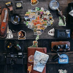 100 PCS Outdoor Stickers Pack