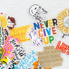 100 PCS Power Motivational Quote Stickers