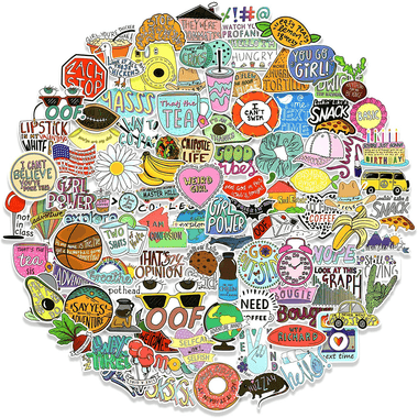 100 PCS Funny Vine Stickers