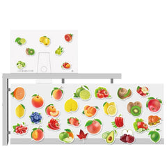100 Pcs Fruit and Vegetable Stickers Vinyl for Kids Teen Laptop Computer Skateboard Water Bottles Decorative