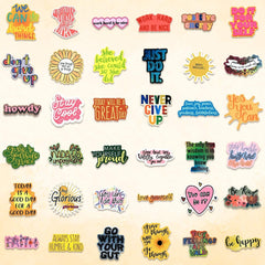 100 Pcs Inspirational Stickers for Laptop Reward Motivational Stickers for Teens Adults Students Teachers