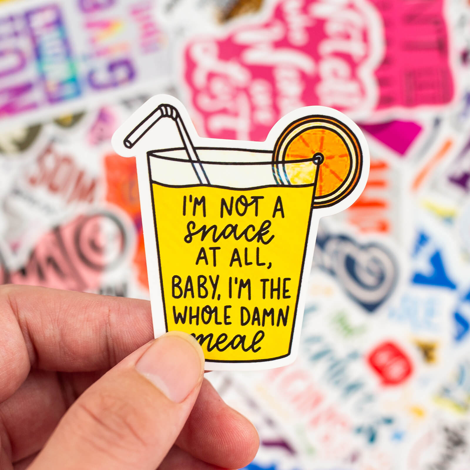 100 Pcs Motivational Quote Graffiti Stickers Waterproof Water Bottle Stickers