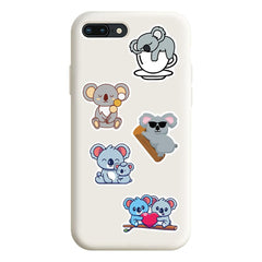 100 Pcs Waterproof Graffiti Koala Stickers Cute Animal Decals for Travel Luggage