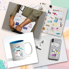 150 PCS Motivational Words Stickers