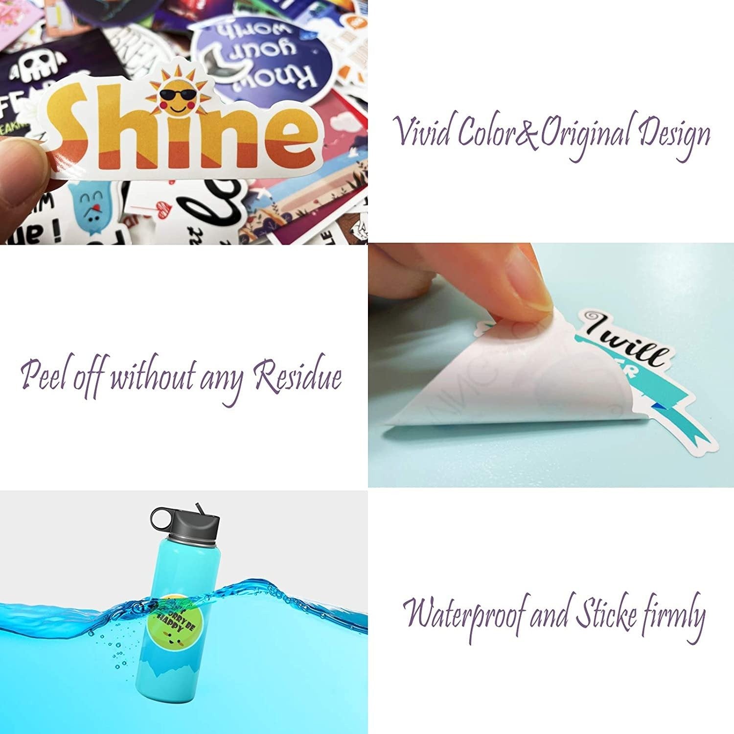 150 PCS Motivational Words Stickers