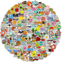 200 PCS Funny Vine Water Bottle Stickers