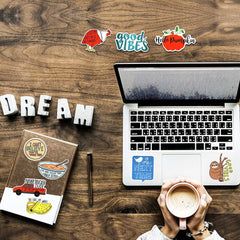 200 PCS Funny Vine Water Bottle Stickers