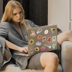 200 PCS Inspirational Sunflower Stickers Motivational Decals