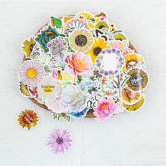 200 PCS Inspirational Sunflower Stickers Motivational Decals