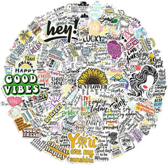 200 PCS Inspirational Words Stickers