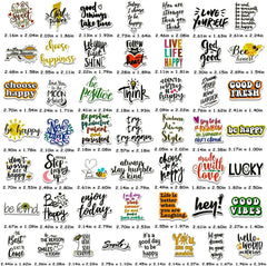 200 Pcs Inspirational Stickers Pack Motivational Quote Stickers for Laptop Water Bottles Book