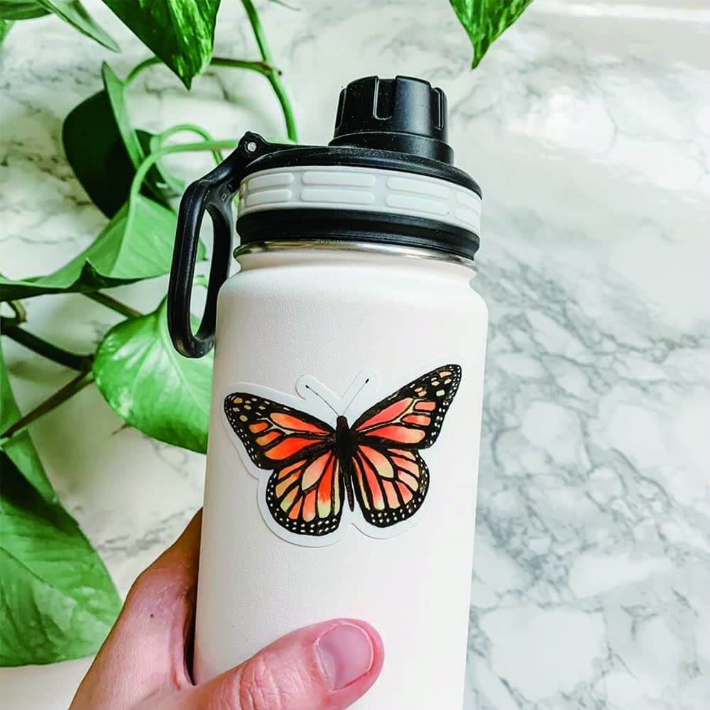 208 PCS Mixed Flower and Butterfly Stickers