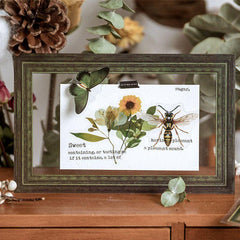 20 PCS Transparent Butterfly Stickers for Scrapbook Planner