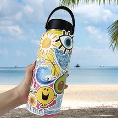 250 Pcs Small Fresh Series of Graffiti Stickers Notebook Skateboard Luggage Waterproof Stickers