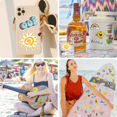 250 Pcs Small Fresh Series of Graffiti Stickers Notebook Skateboard Luggage Waterproof Stickers