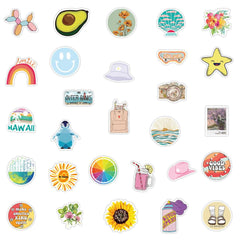 300 Pcs  VSCO Graffiti Stickers Notebook Skateboard Luggage Waterproof Stickers