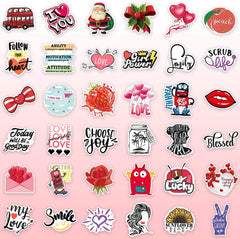 300 PCS Inspirational Quote Stickers
