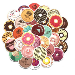35 Pcs Baking Cakes Vinyl Cute VSCO Decal Stickers for Laptop Skateboard Notebook