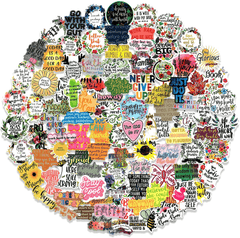 100 PCS Inspirational Words Stickers