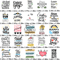 50 PCS Explore More Series  Stickers