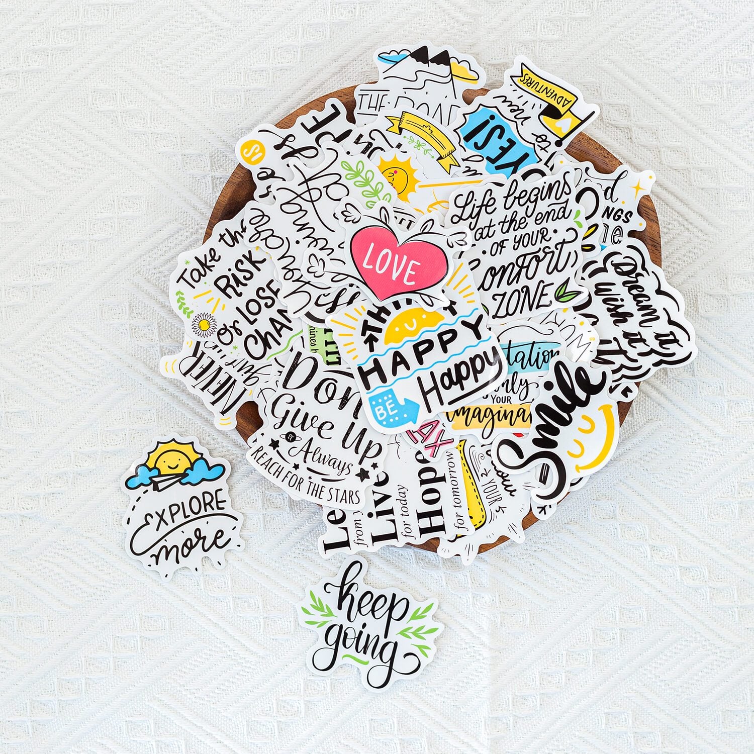 50 PCS Explore More Series  Stickers