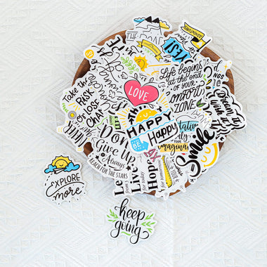 50 PCS Explore More Series  Stickers