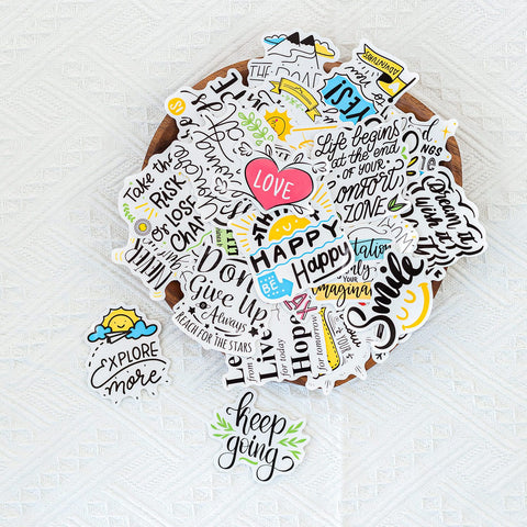 50 PCS Explore More Series  Stickers