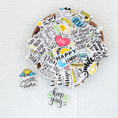 50 PCS Explore More Series  Stickers