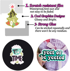 50 PCS Future Inspirational Words Stickers