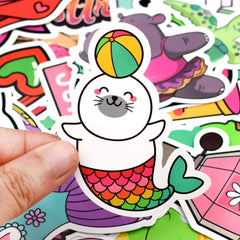 50 PCS Girls Hydro Flask Stickers VSCO Girls Stickers