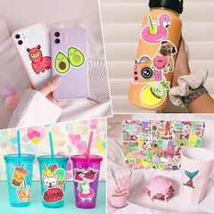 50 PCS Girls Hydro Flask Stickers VSCO Girls Stickers