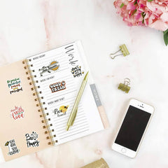 50 PCS Inspirational Quote Stickers for Teens and Adults