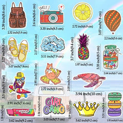 50PCS  VSCO Stickers for Teen Girls Cute Stickers