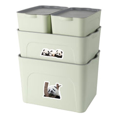 50 PCS Super Cute Panda Emoji Graffiti Luggage Laptop Phone Decorative Stickers