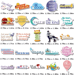 50 PCS Shine Bright Stickers