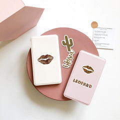 50 PCs Leopard-Print Sexy Elegant Waterproof Vinyl Stickers for Laptop Waterbottle