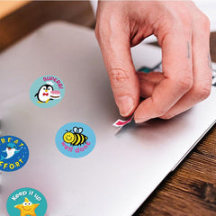 50 Pcs Cute Animal Reward Stickers Waterproof Graffiti Stickers for Kids