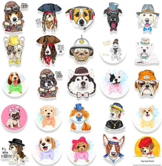 50 PCS Cute Pet Dog Theme Stickers