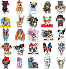 50 PCS Cute Pet Dog Theme Stickers