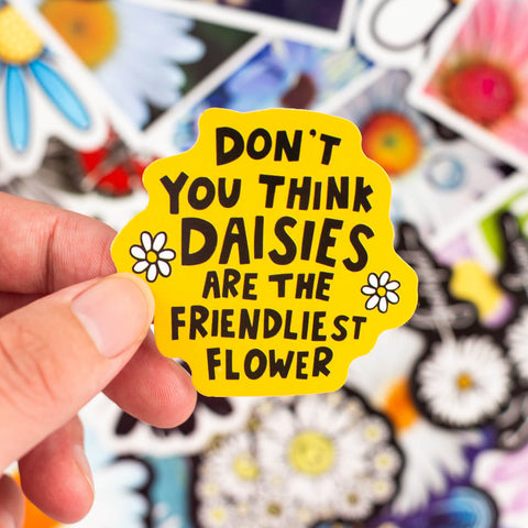 50 Pcs Daisy VSCO Graffiti Stickers Waterproof Decals for Laptop Luggage