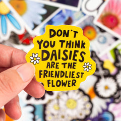 50 Pcs Daisy VSCO Graffiti Stickers Waterproof Decals for Laptop Luggage