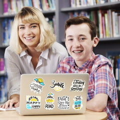 50 Pcs Inspirational Stickers Reward Motivational Stickers for Teens Students Teachers and Employees