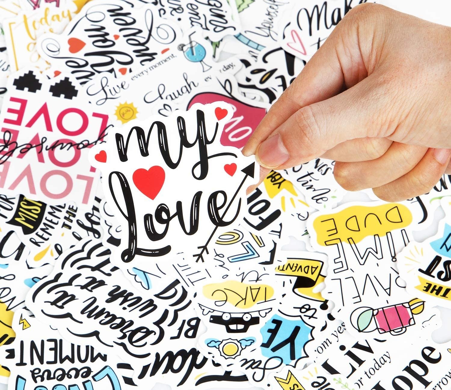 50 Pcs Inspirational Stickers Reward Motivational Stickers for Teens Students Teachers and Employees