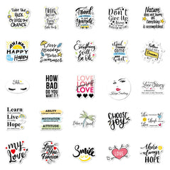 50 Pcs Inspirational Stickers Reward Motivational Stickers for Teens Students Teachers and Employees