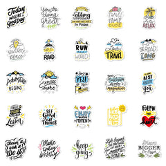 50 Pcs Inspirational Stickers Reward Motivational Stickers for Teens Students Teachers and Employees
